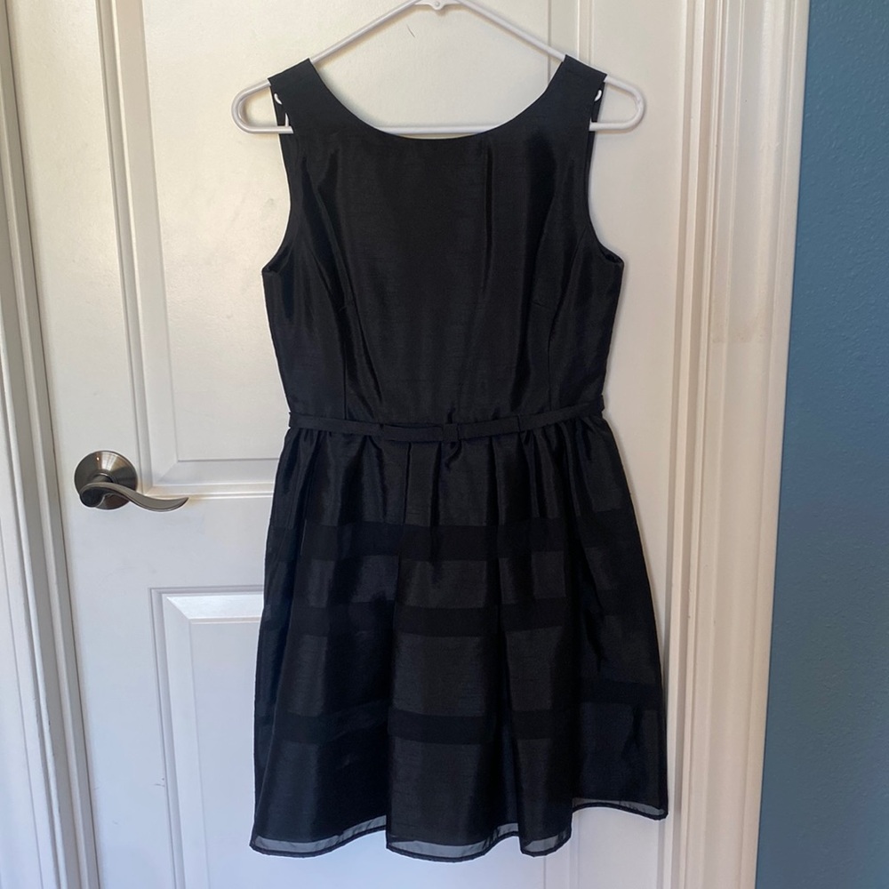 Taylor petite black formal dress